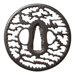 赤坂 霞透鍔/鐔
