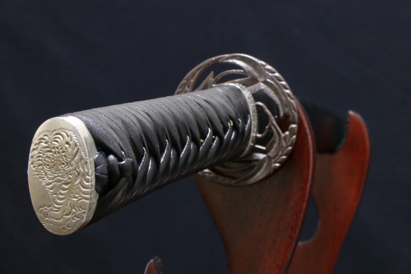 Katana - by Yokoyama School - Shinshinto Katana: Mumei with Koshirae