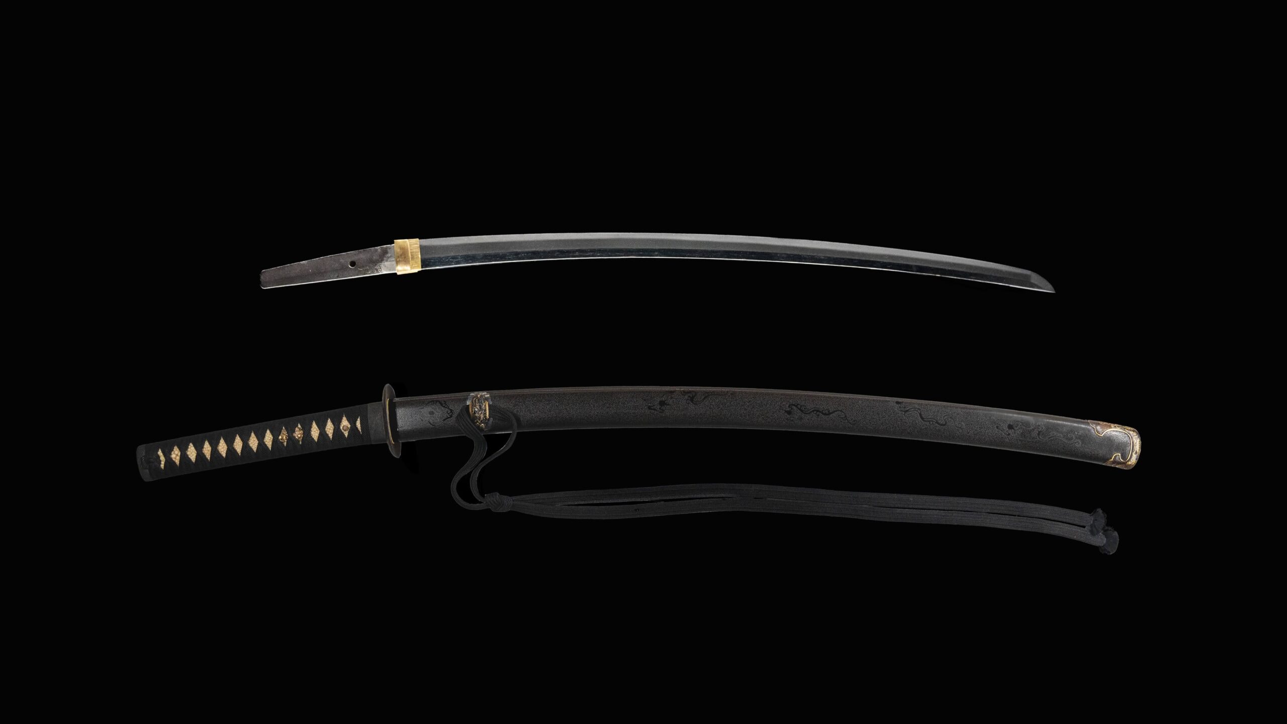 Katana Signed Kanekiyo (Tegai School, early Muromachi Period, early 15th century)