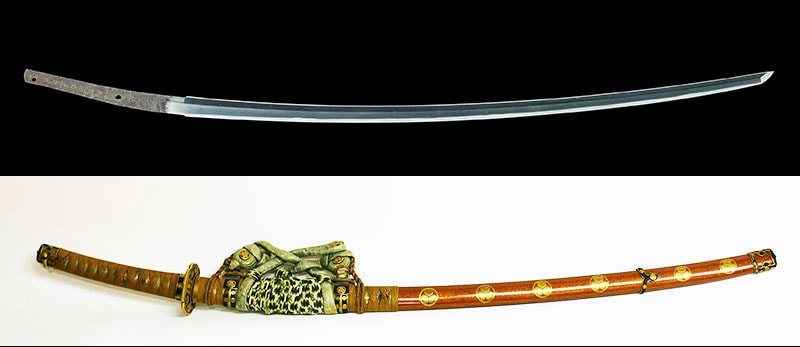 Tachi - Jubi - by Osafune Nagamitsu - Koto Tachi: Nagamitsu