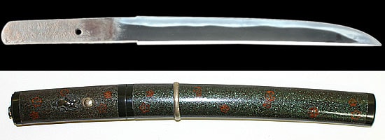 備州之住長船十郎左衛門藤原春光作 天正二二年八月吉日