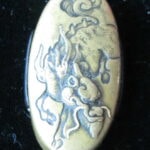 Q805. Signed Fuchi Kashira. Mototsune