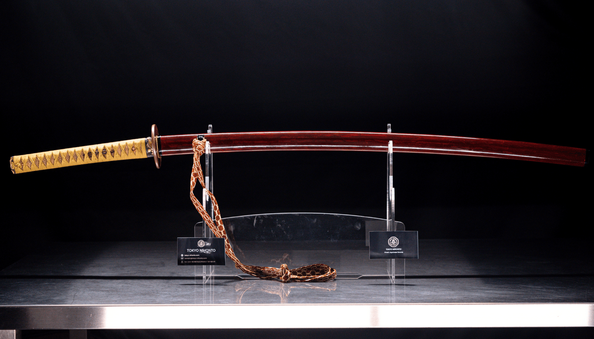 Antique Japanese Sword Katana by Kashu Kanemaki Edo Period Hozon Token