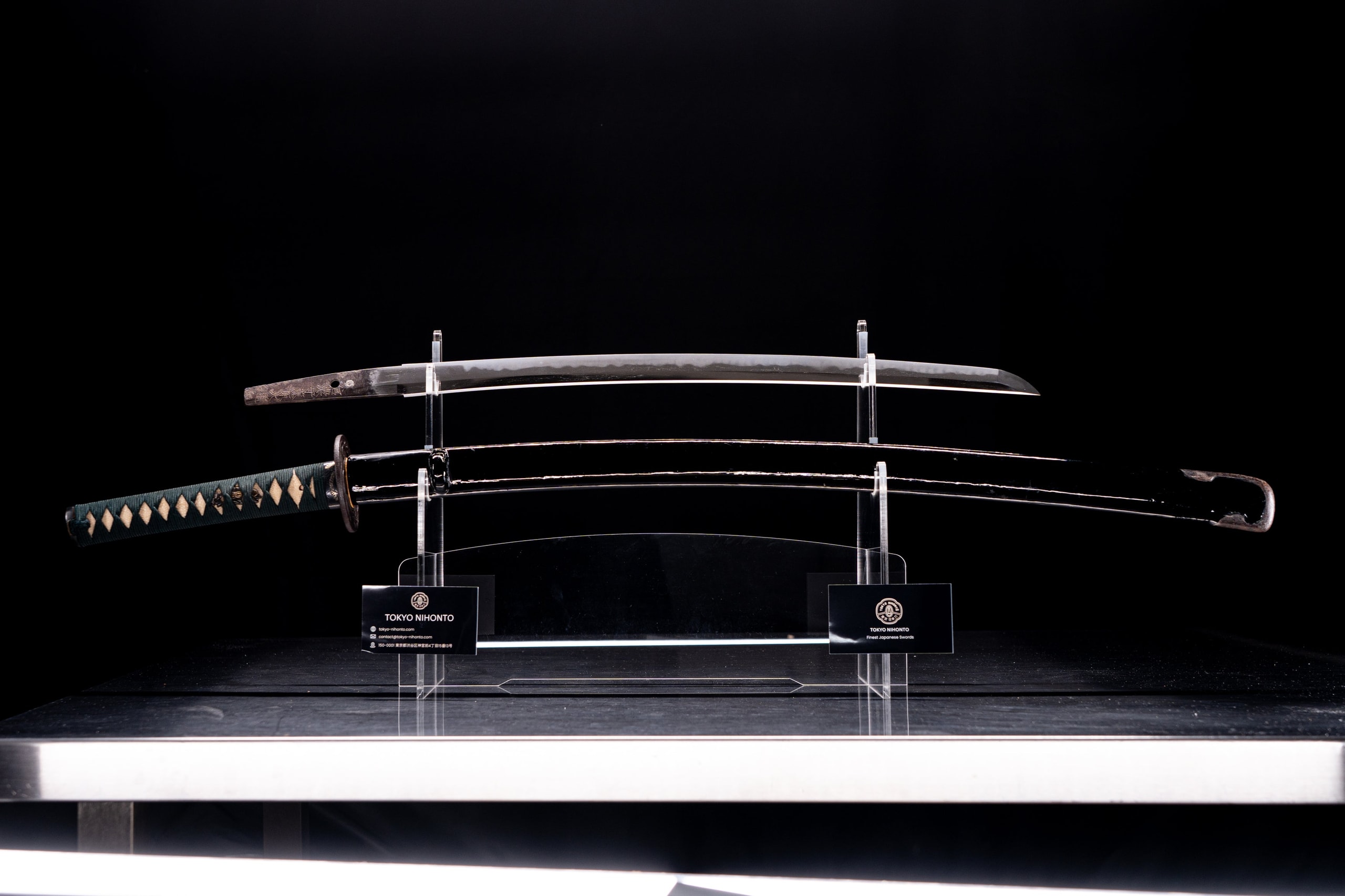 Antique Japanese Sword Wakizashi by Shinano no Kami Fujiwara Daido Tokubetsu Hozon Token