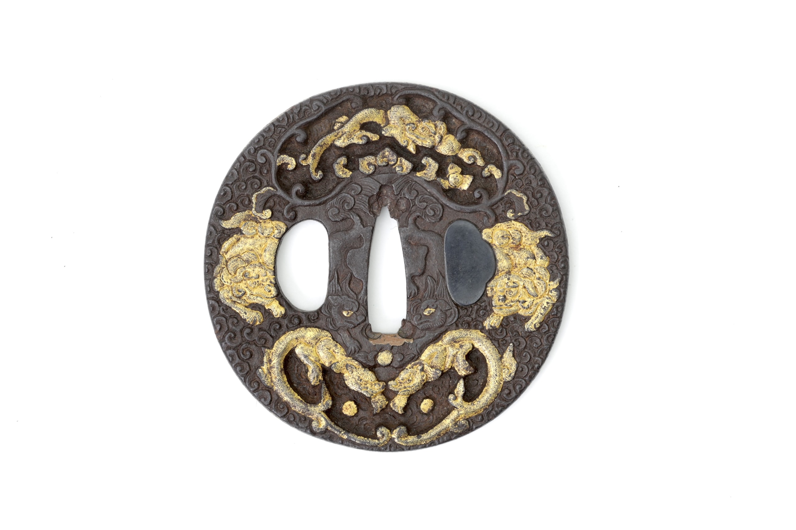 Tsuba - Unusual Nanban Tsuba