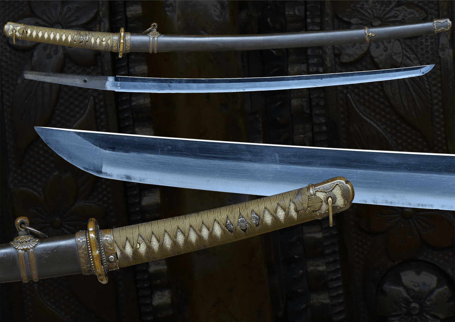 Katana - by Aizu Kanesada School - Izumi no Kami Kanesada