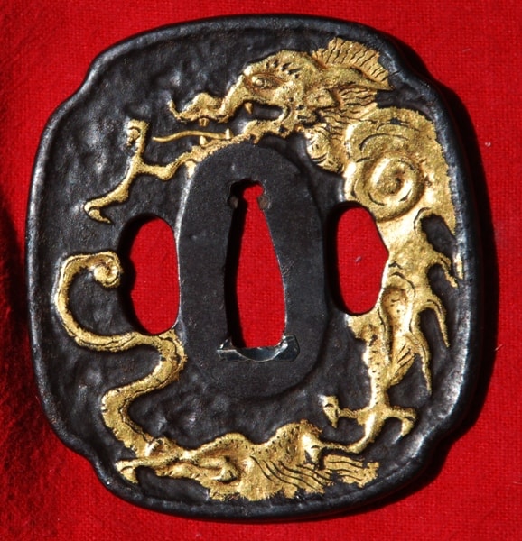 Tsuba - Fifth Generation Jingo Dragon