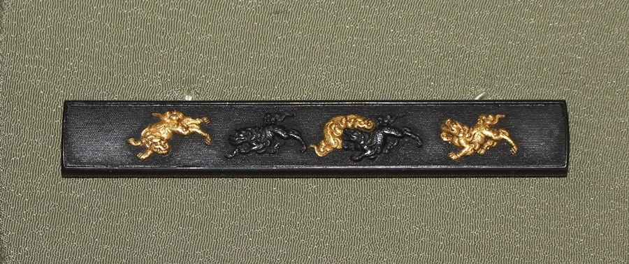 Kozuka - Hozon - by Kaga-Goto School - Kaga Goto Five Shishi Kozuka
