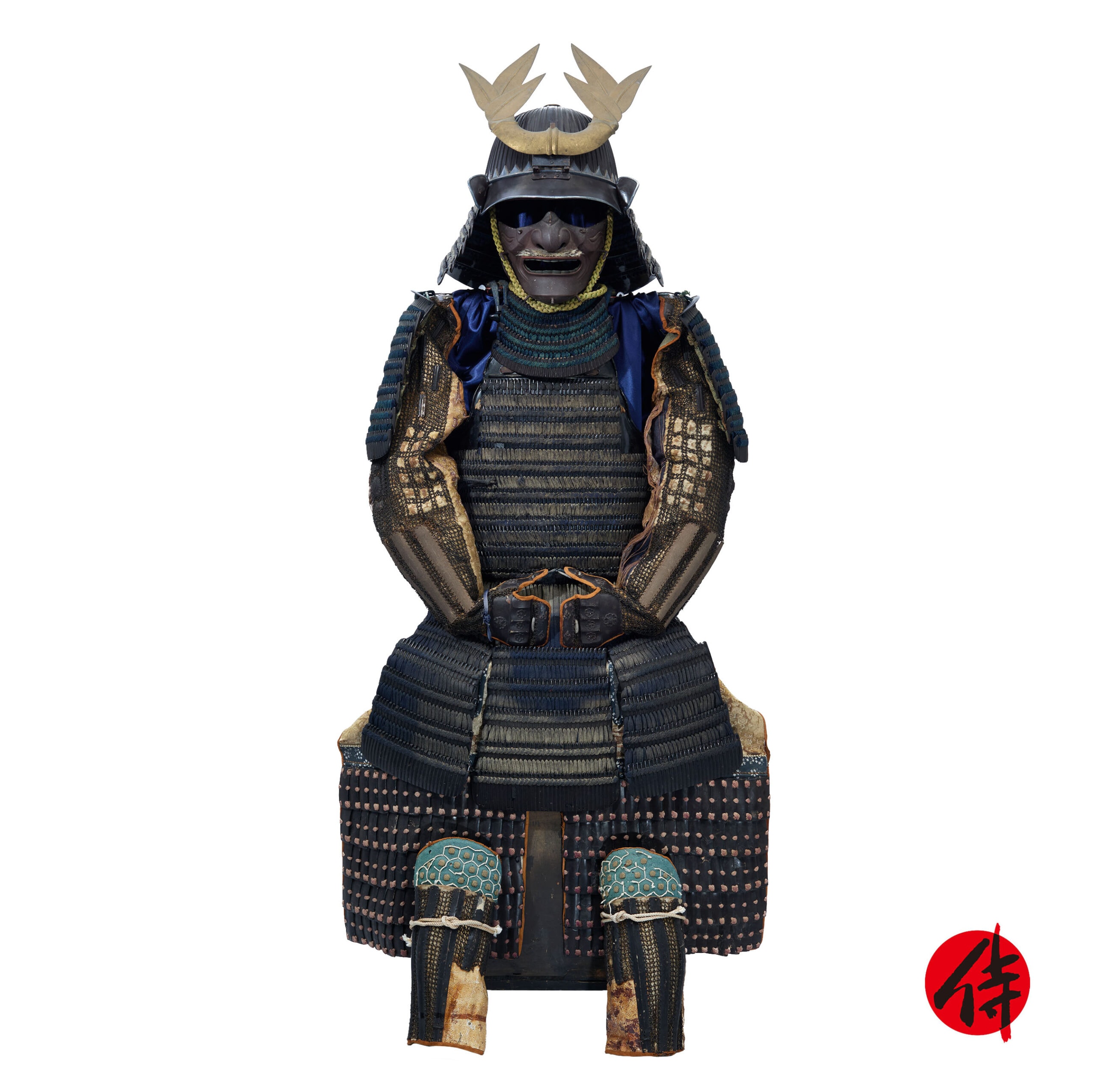 Armor - Antique Mid Edo Period Samurai Armor Tokubetsu Kicho Shiryo Certificate (A-63)