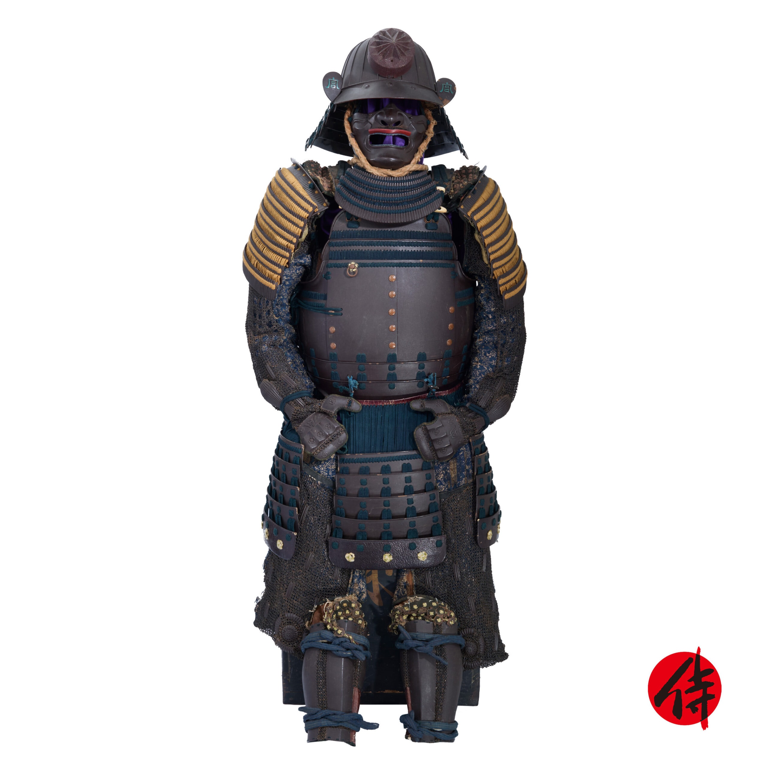 Armor - Antique Mid Edo Period Samurai Armor Tokubetsu Kicho Shiryo Certificate (A-41)