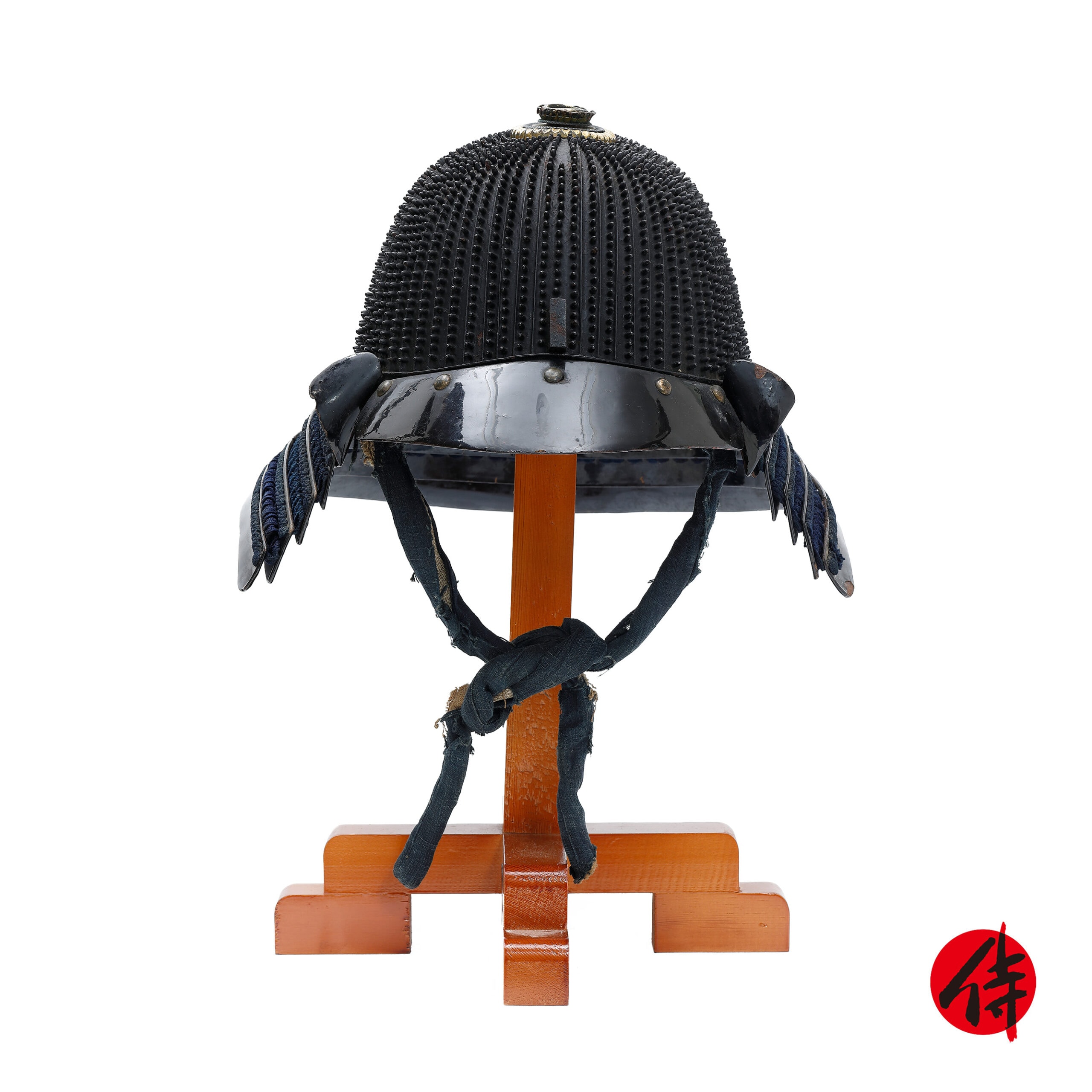 Kabuto - Antique Samurai Helmet: Early Edo Period Rokujuni Ken Koboshi Kabuto with Tokubetsu Kicho Shiryo Certificate