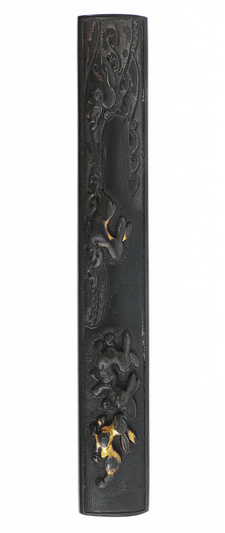 小柄:竹生島図 Kozuka:Chikubujima Zu