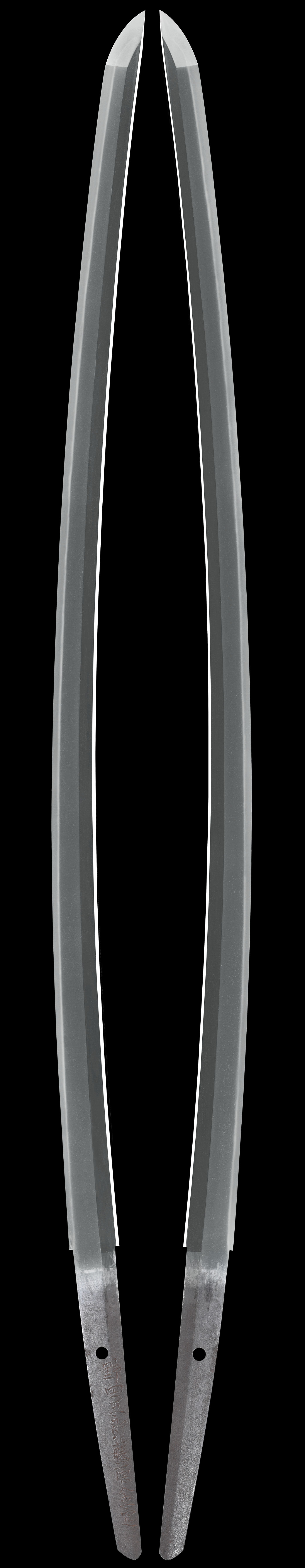 Katana - Tokuho - by Kanesada School - Nodagoro Fujiwara Kaneasada (Mino, Genroku Period)