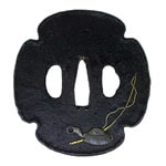 Iron Cross rectangular shape Tsuba
