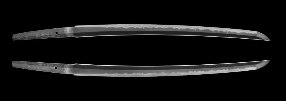 脇差 浜部眠龍子寿実 文政二巳卯年二月日 於東武作之 / Wakizashi Hamabe Minryushi Toshizane Tobu ni oite kore wo tsukuru A.D.1819