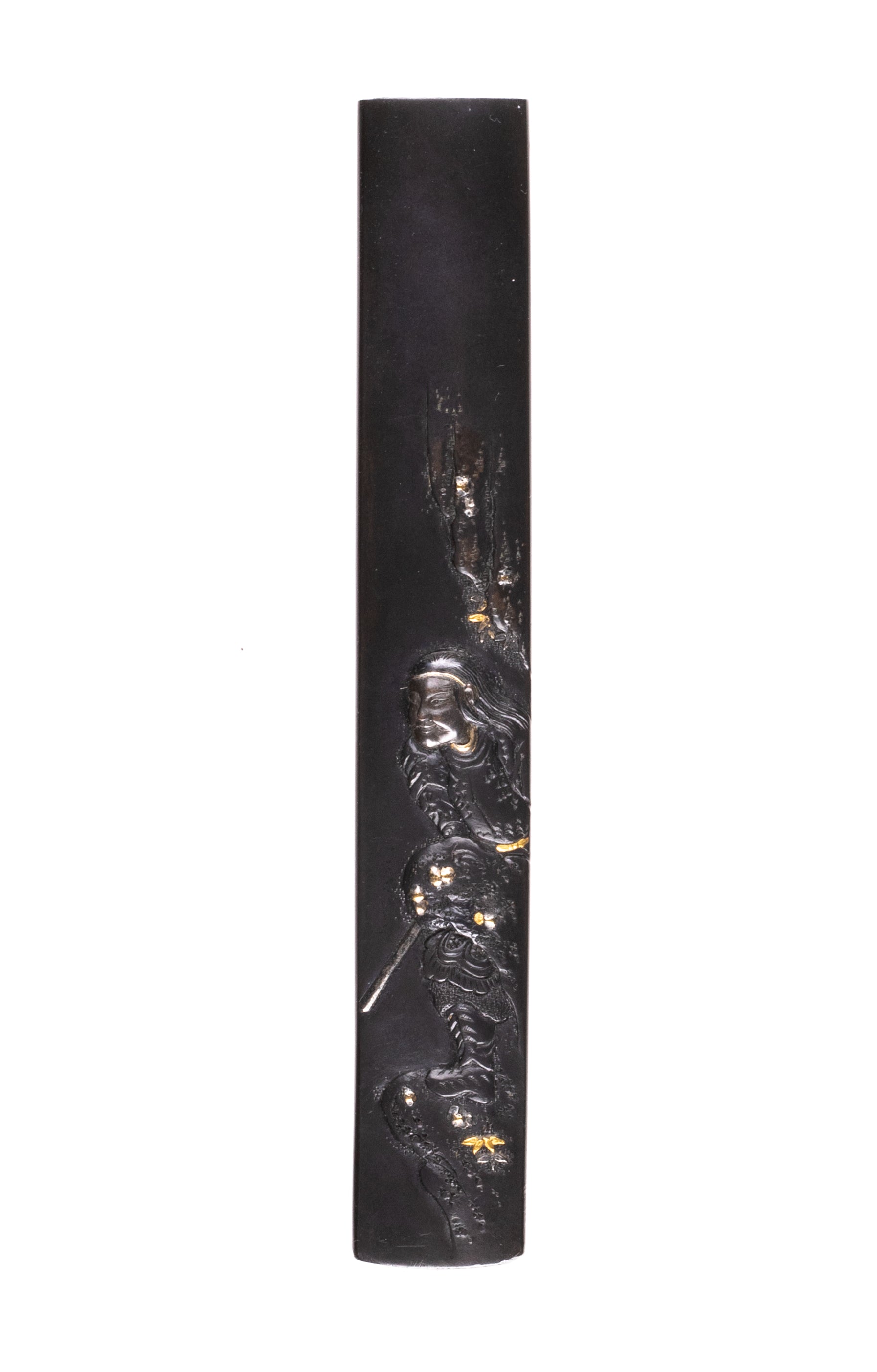 Shibuichi Kozuka Signed Shomin with NBTHK Tokubetsu Hozon Tosogu Yamato Takeru