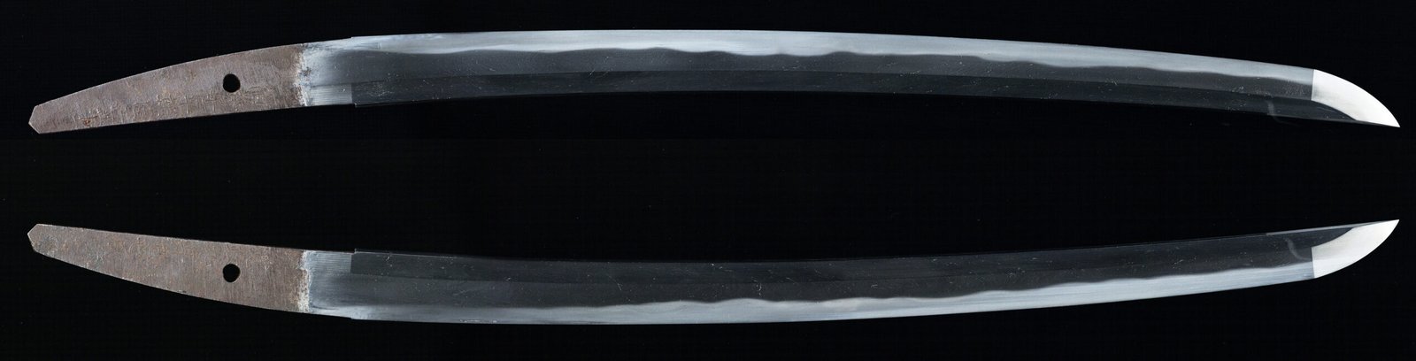 Katana - by Hoki no Kami Taira Ason Masayuki - Japanese Wakizashi: Hoki no Kami Taira Ason Masayuki - Satsuma School, Late Edo Period