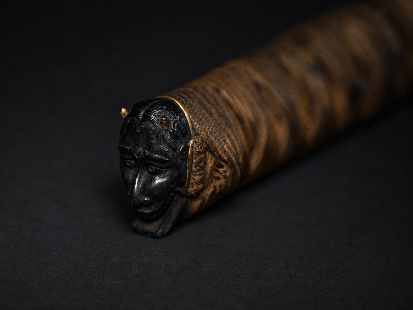 Koshirae - by Edo Koshirae - Edo Koshirae with Hannya Fittings & Bekko Saya