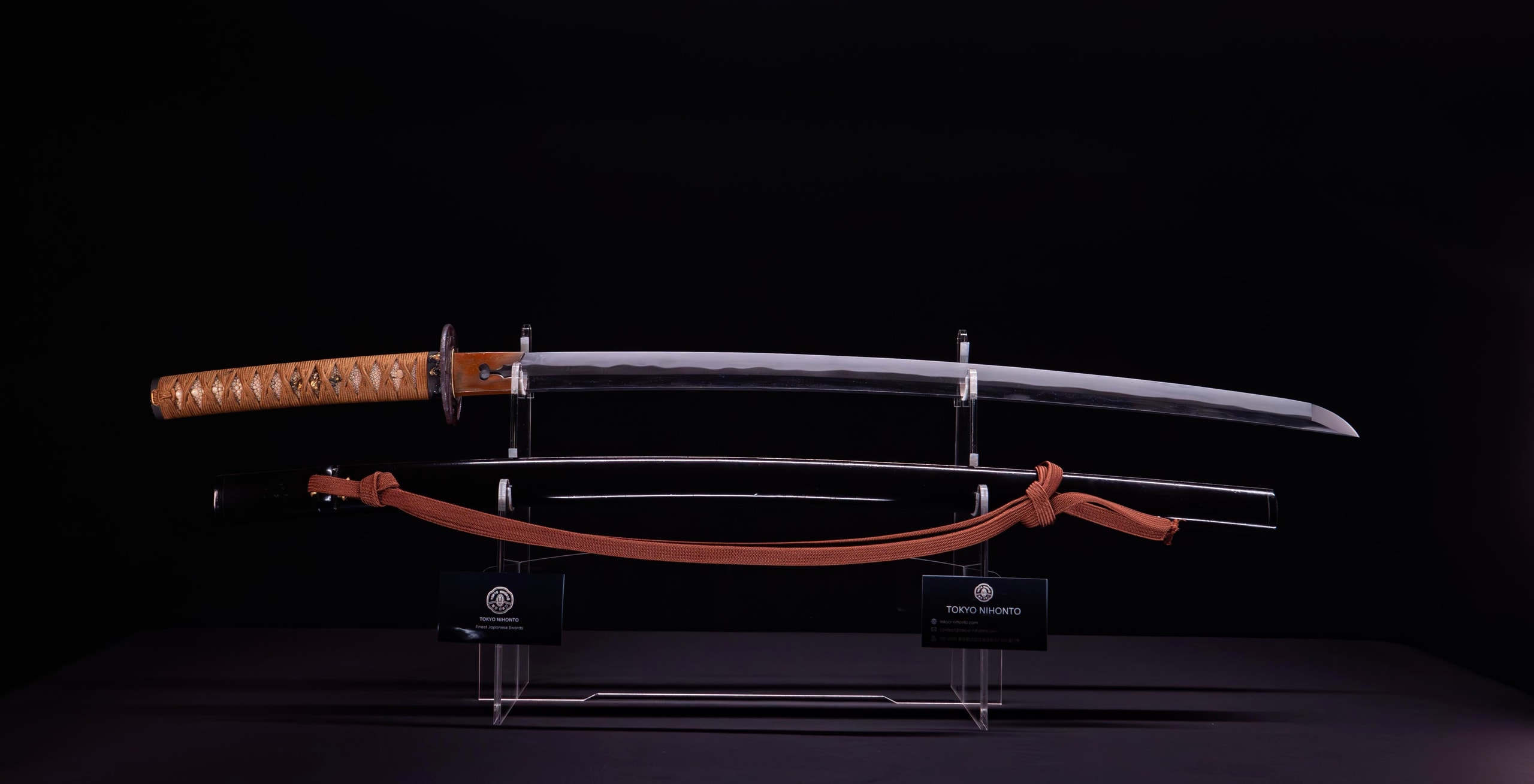 Antique Japanaese Katana Sword signed Omi no Kami Fujiwara Tsuguhiro Katana - NBTHK Hozon