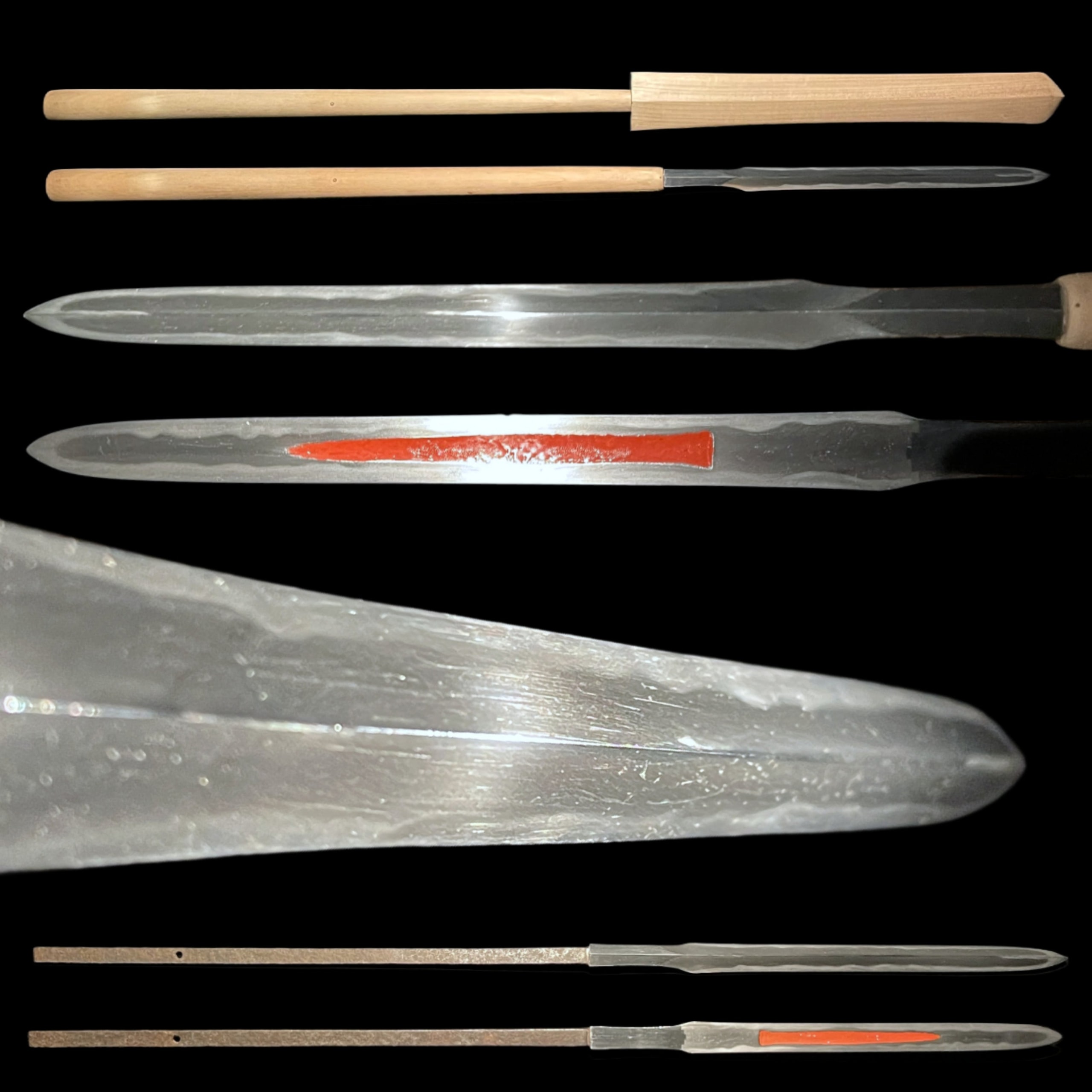 OOMIYARI 大身槍 Long Kerakubi 塩首 Koto Muromachi period Mumei