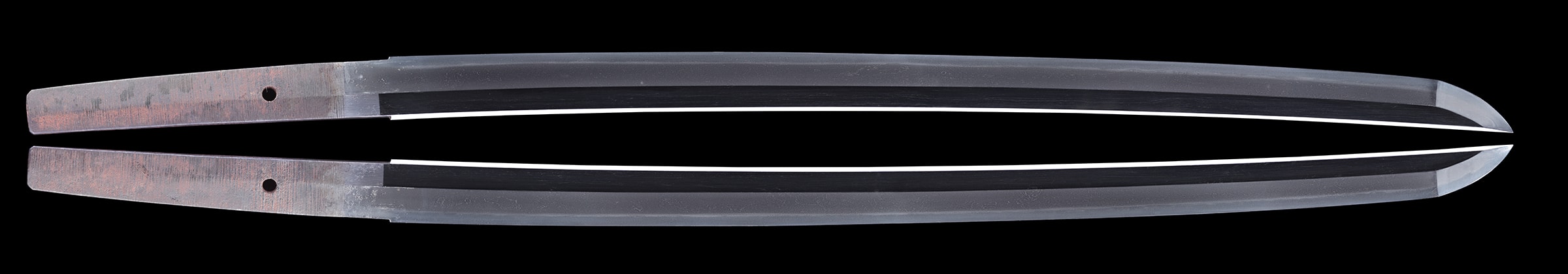 Wakizashi - Hozon - by Tegai School - Wakizashi, in Shirasaya