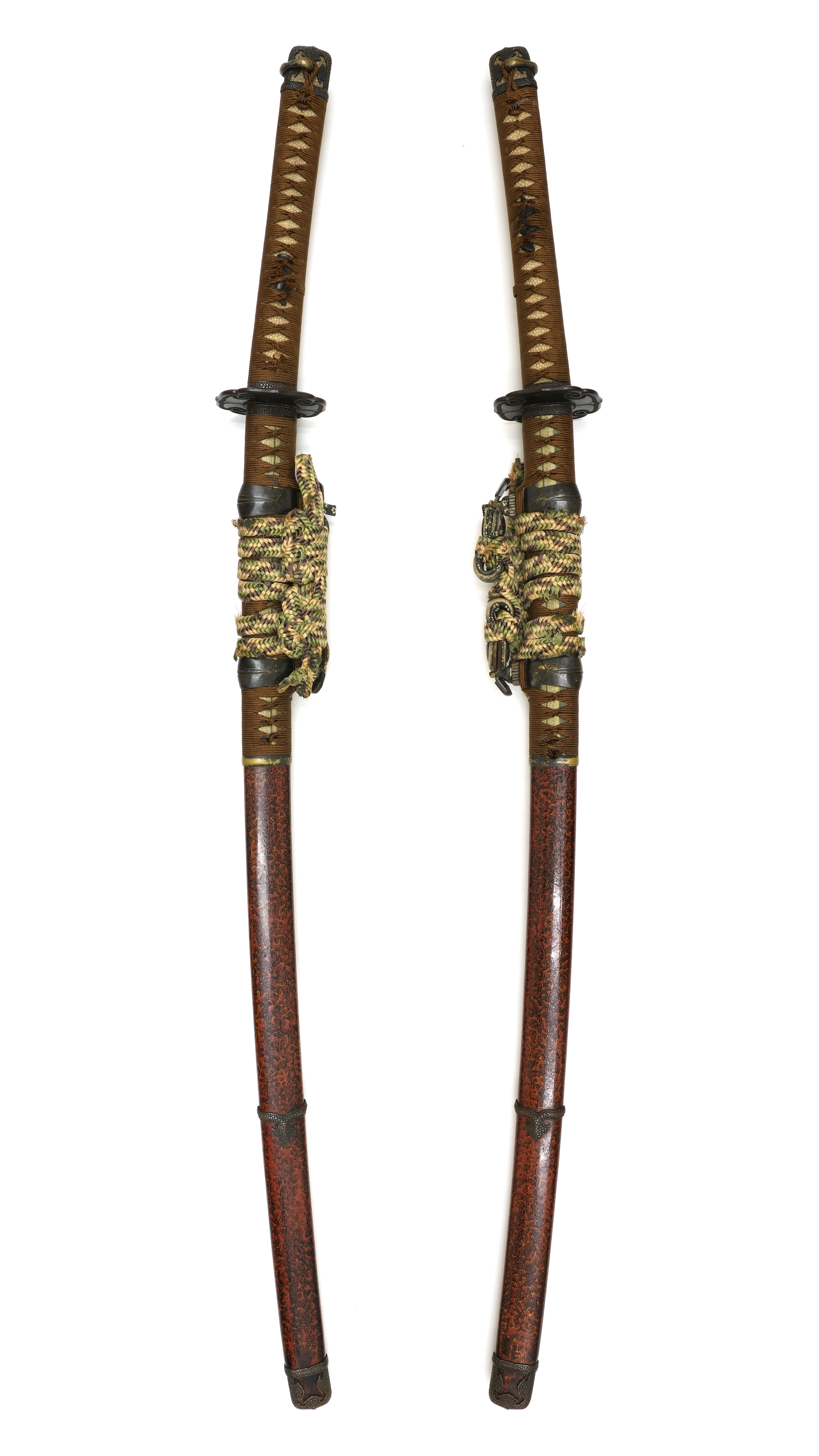 Koshirae - Itomaki Jindachi Koshirae with Kawari-nuri Saya