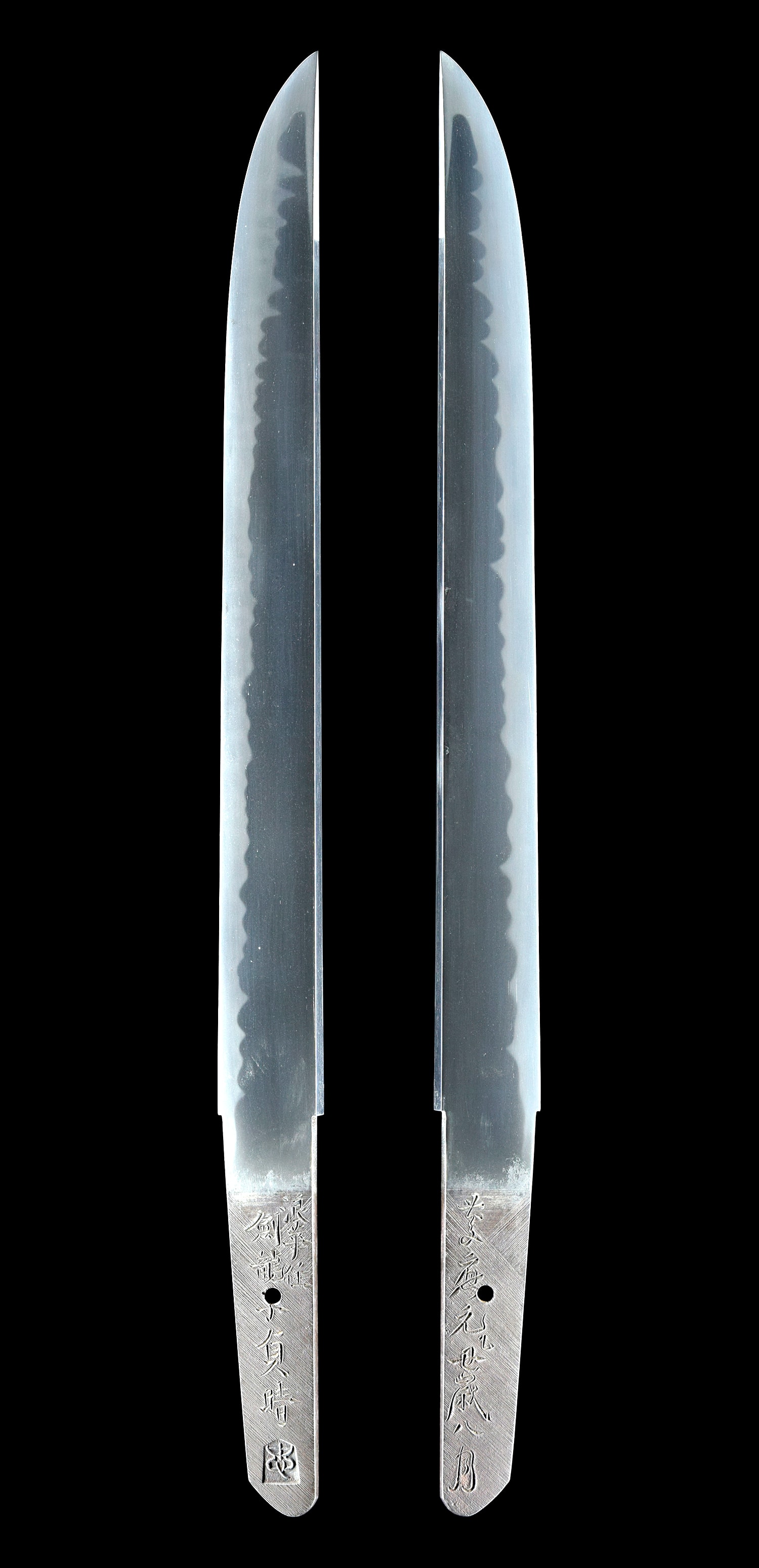 Wakizashi - Hozon - by Gassan Sadaharu - Naniwa ju Kenryushi Sadaharu - Keio Gannen (1865)