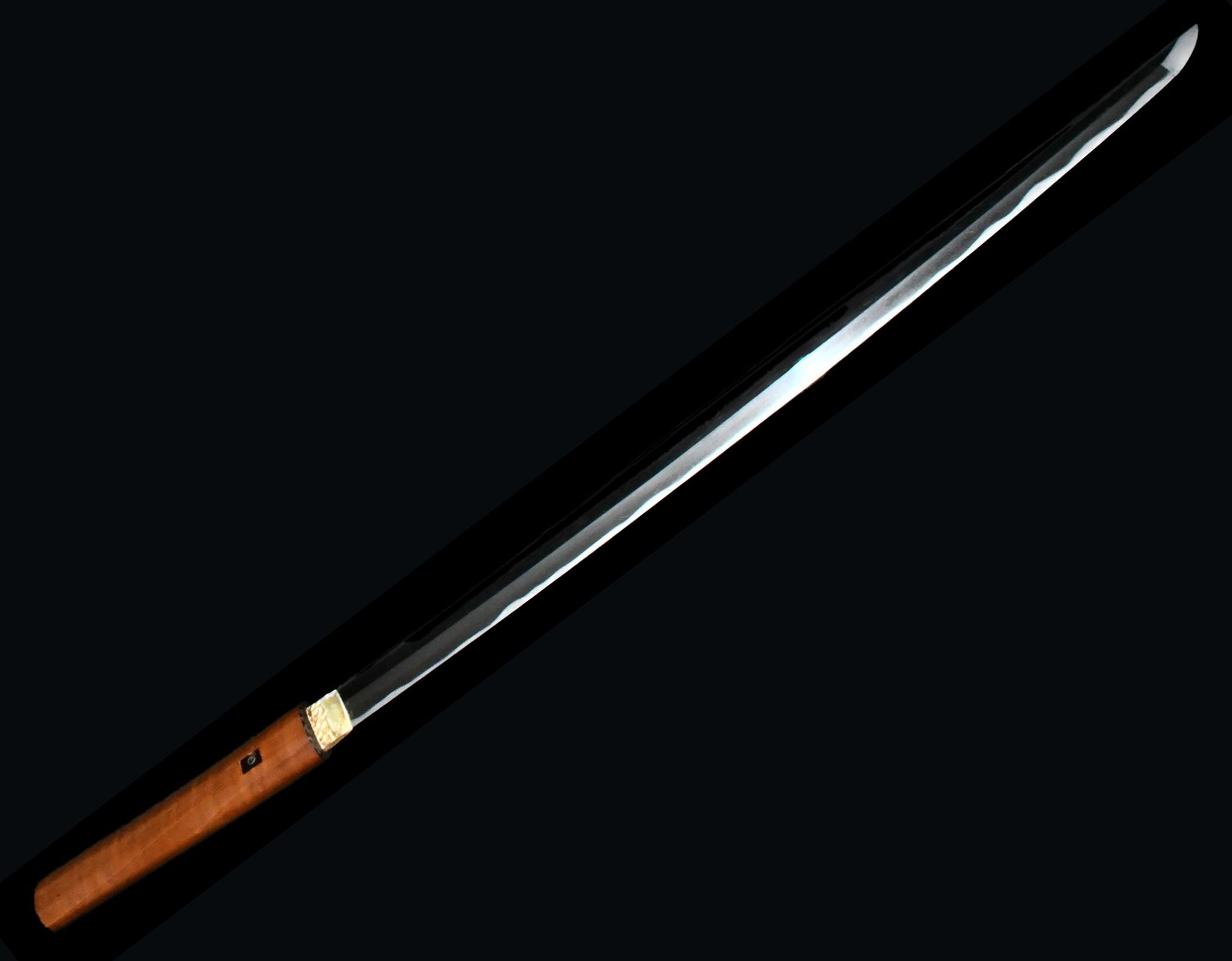 Katana - Hozon - by Aki Teruhiro School - Harima no Kami Fujiwara Teruhiro