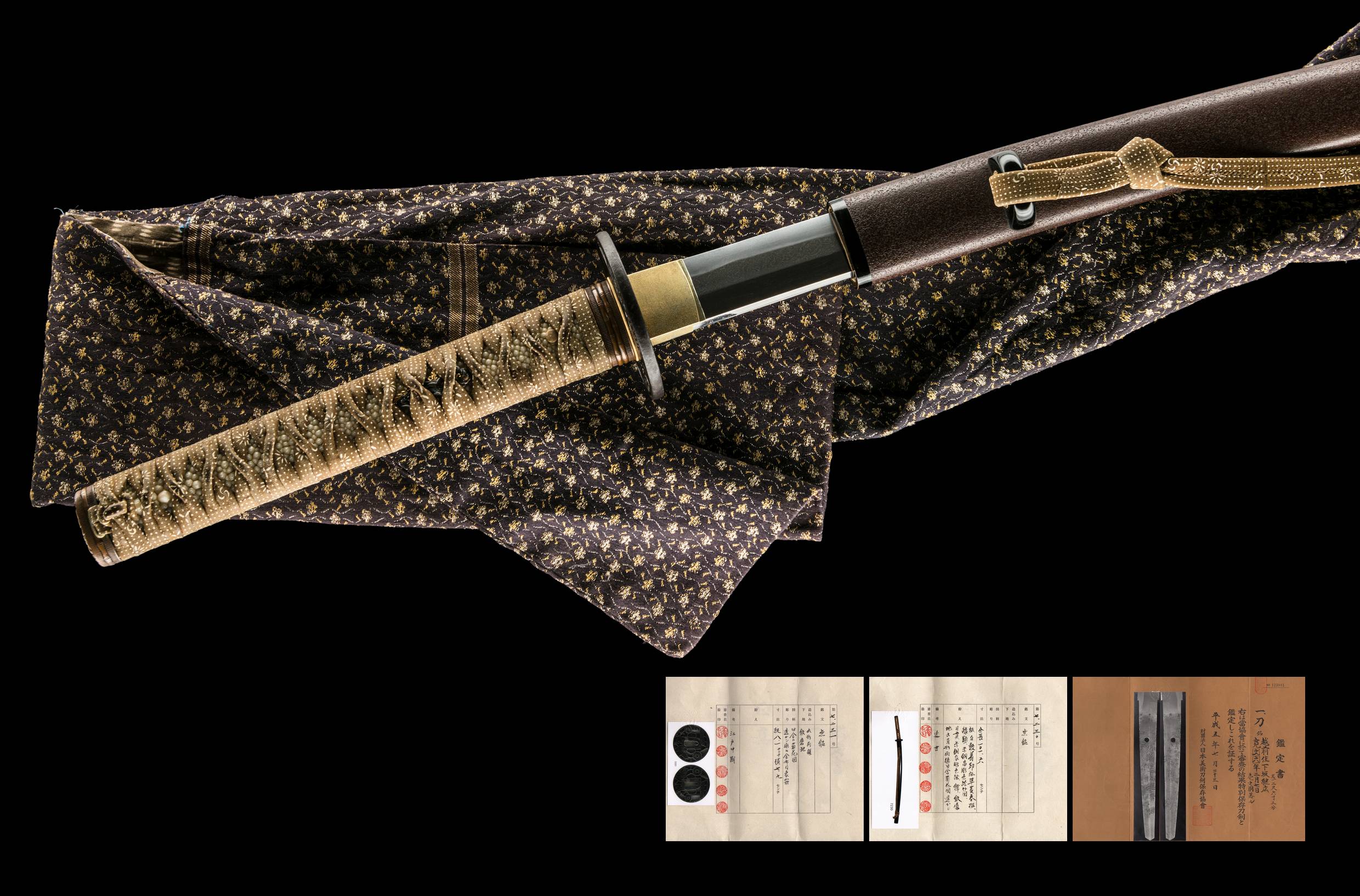 A TSUGUHIRO TAMESHIGIRI KATANA (越前住下坂継広)