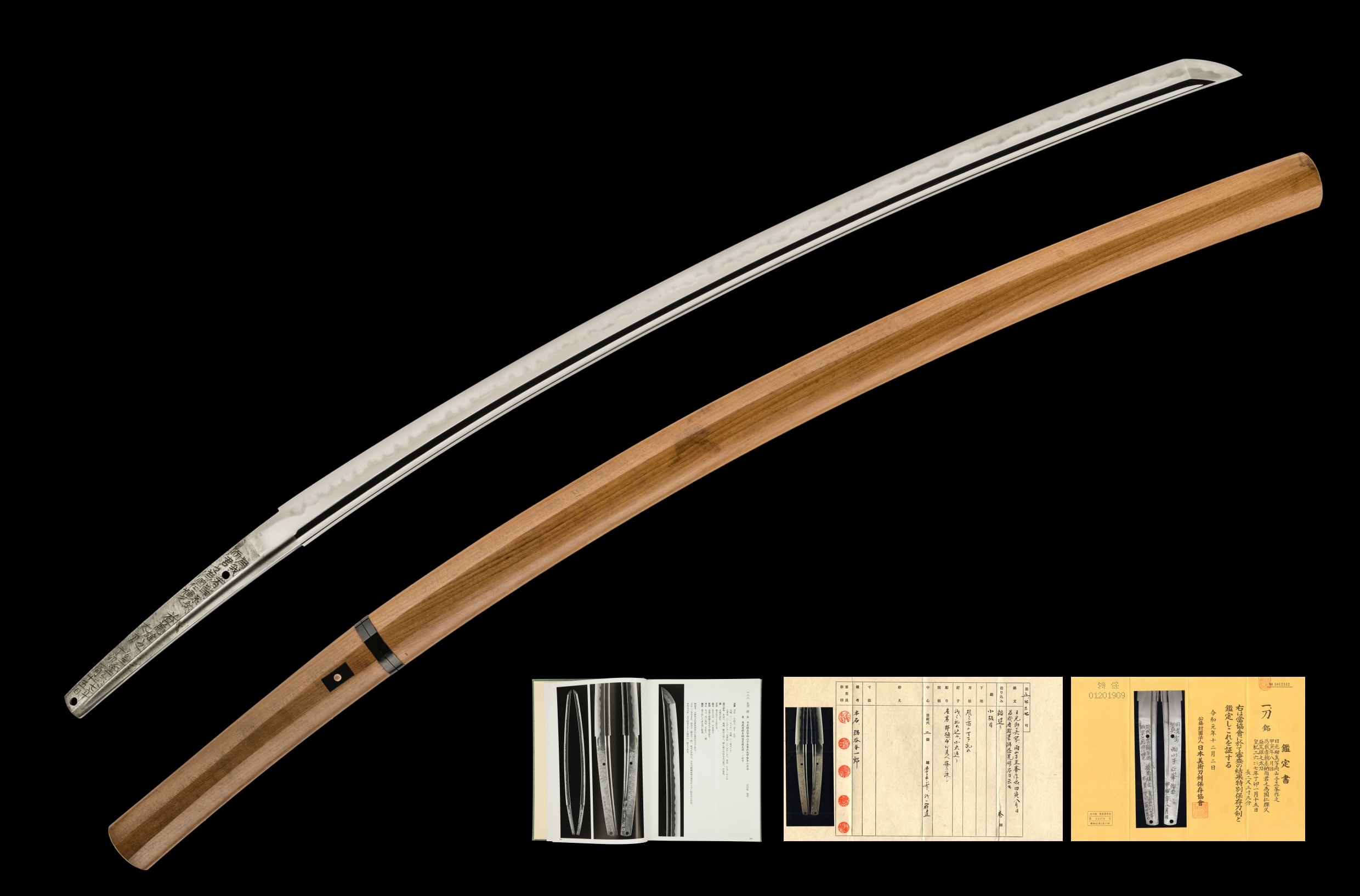 A MASAMINE TACHI (両山子正峯作也)