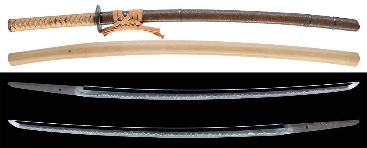 Katana - Hozon - by Kanesaki - In-shu-ju Fujiwara Kanesaki with NBTHK Hozon Token Certificate