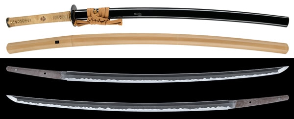 Katana - Tokuho - by Kiyomaro Nobuhide - Kurihara Nobuhide - NBTHK Tokubetsu Hozon Token