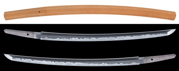 Wakizashi - Tokuho - by Hizen Tadahiro - Omi Daijo Fujiwara Tadahiro