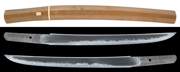 Tanto - Tokuho - by Yokoyama Sukenaga - Yokoyama Kaga no Suke Fujiwara Sukenaga