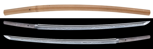 Katana - Tokuho - by Masakage - (Kikumon) Minamoto-no Masakage - NBTHK Tokubetsu Hozon Token