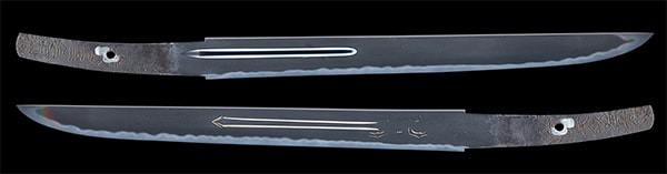 Tanto - by Osafune Kagemitsu - Bishu Osafune Kagemitsu - NBTHK Juyo Token
