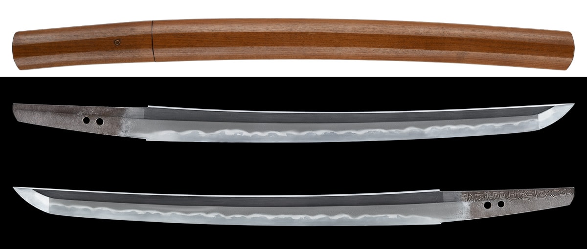 Wakizashi - Tokuho - by Yukinaga - Hoshu Takada ju-fujiwara Yukinaga (Yoki-wazamono)