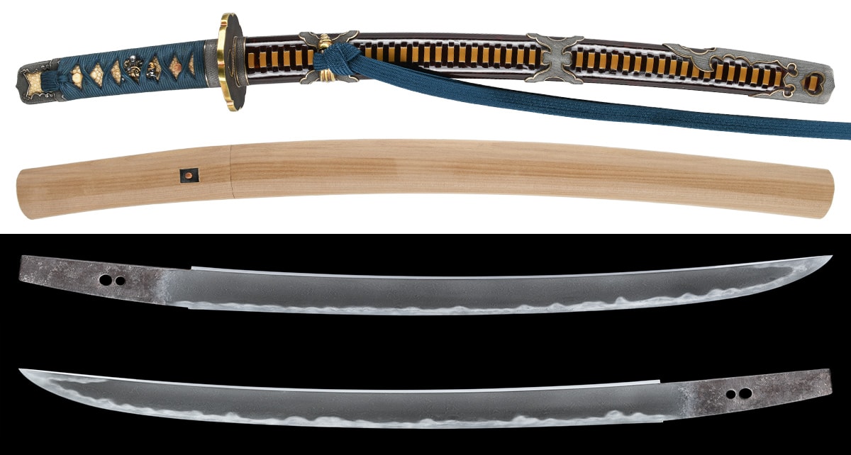 Wakizashi - Tokuho - by Sue-Soshu Masahiro - Mumei Soshu Masahiro with NBTHK Tokubetsu Hozon Token and Tosogu Certificates