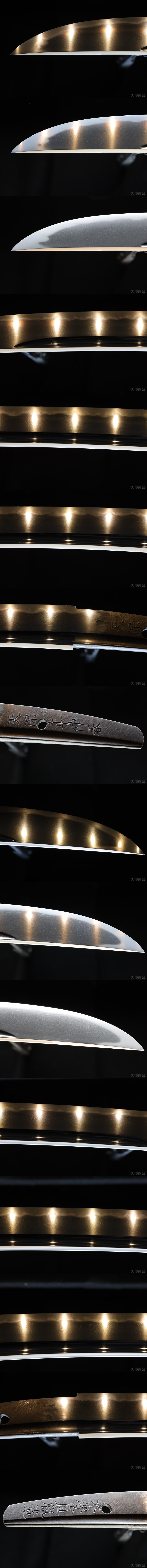 Wakizashi - Tokuho - by Suishinshi Masahide School - Consignment: Shin-Shinto Saijo Saku Taikei Naotane - Tenpo Uchi, Blade Length 41.2cm, Sori 1.0cm, in Shirasaya, Edo Sansaku